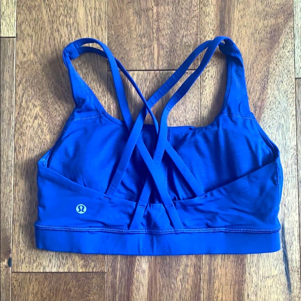 Lululemon Energy Bra (blue)